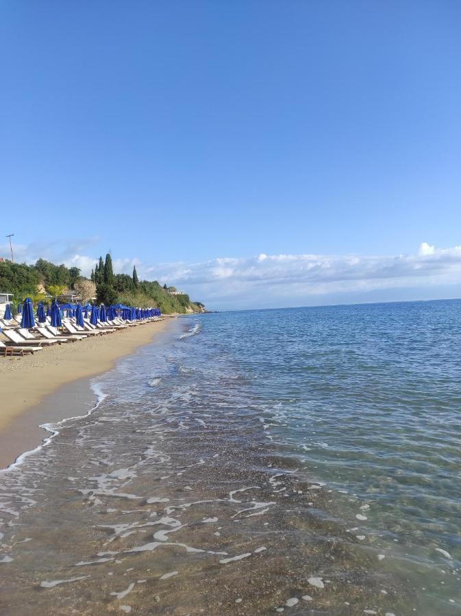 Takis Haikos House Two Minutes Walk To The Beach Peroulia Vounária エクステリア 写真